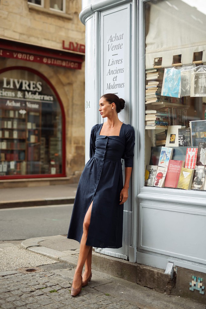 Esther Linen Dress from GAÂLA