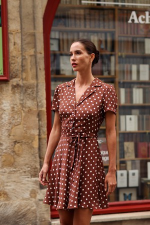 Belle Polka-Dot Dress from GAÂLA