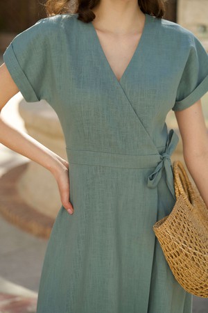 Melissa Wrap Dress from GAÂLA