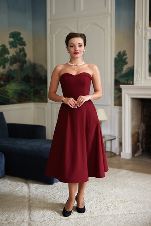 Dorothy Strapless Dress from GAÂLA