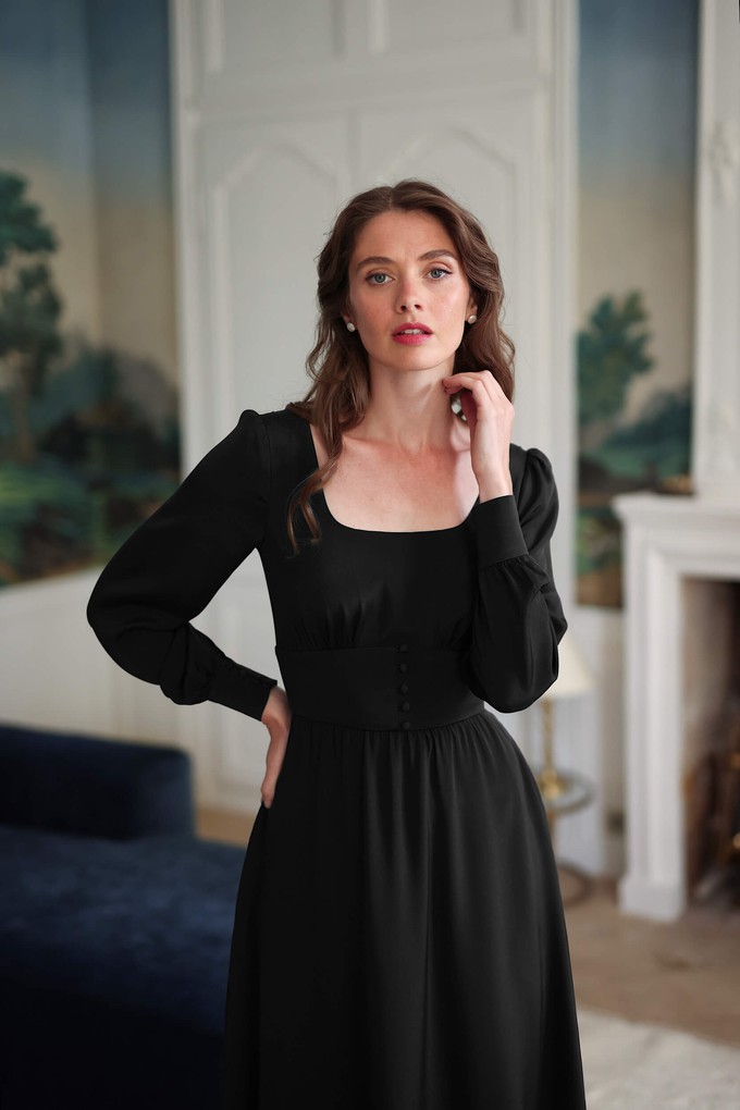 Rouge Tencel Dress from GAÂLA