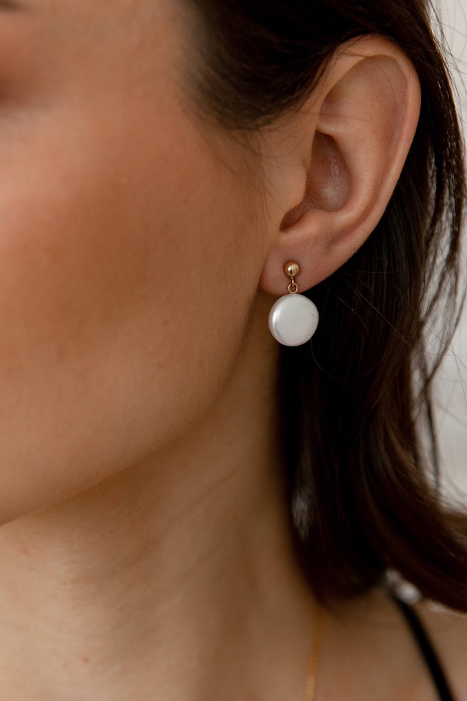 Halo Pearl Earrings from GAÂLA