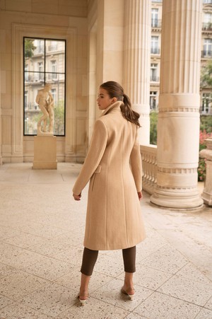 Evelyn Wool Coat from GAÂLA