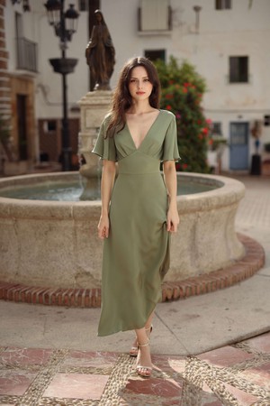 Coralie Silk Dress from GAÂLA