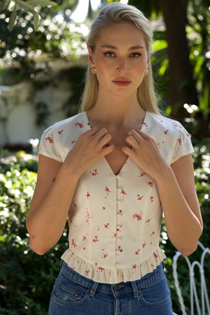 Gina Cotton Blouse from GAÂLA