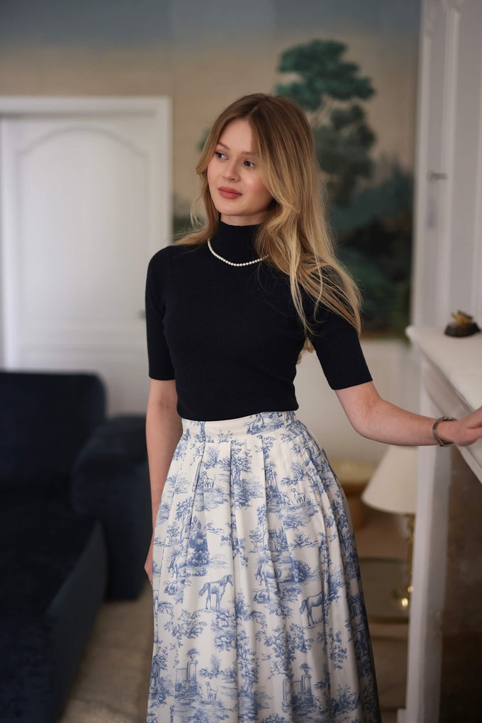 Florence Toile De Jouy Skirt from GAÂLA