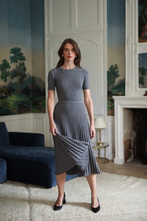 Hazel Pleated Skirt from GAÂLA