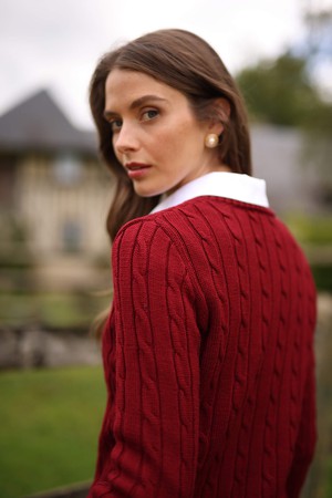 Christin Cable Knit Sweater from GAÂLA