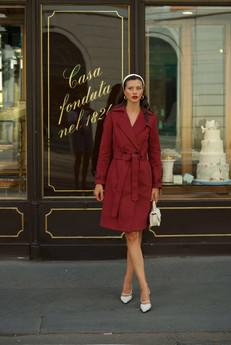 Benedicte Cotton Trench Coat via GAÂLA