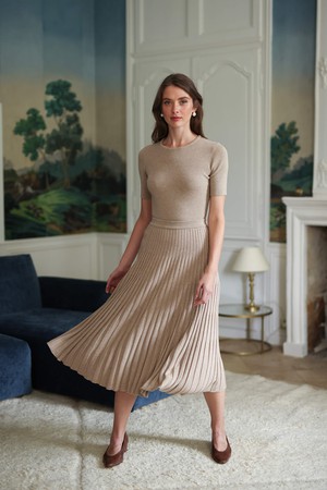 Hazel Pleated Skirt from GAÂLA