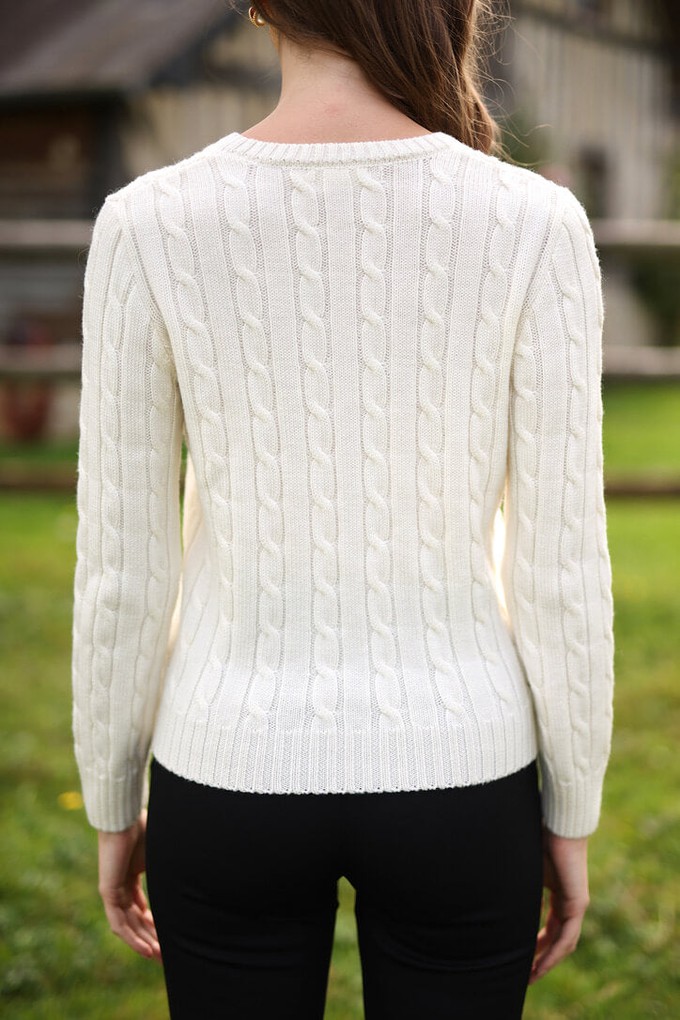 Christin Cable Knit Sweater from GAÂLA