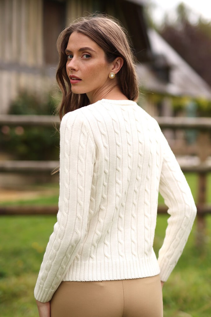 Christina Cable Knit Sweater from GAÂLA