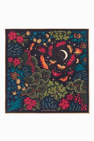 The Moon Butterfly Silk Bandana Scarf from GAÂLA