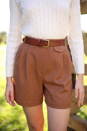 Harper Wool Shorts from GAÂLA