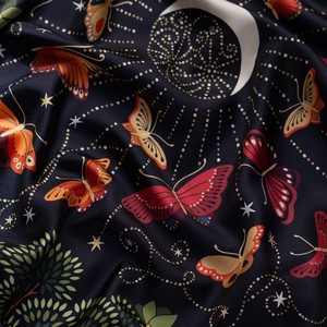 The Moon Butterfly Silk Square Scarf from GAÂLA