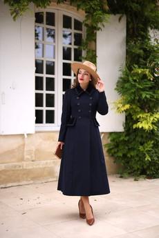 Gene Wool Coat via GAÂLA