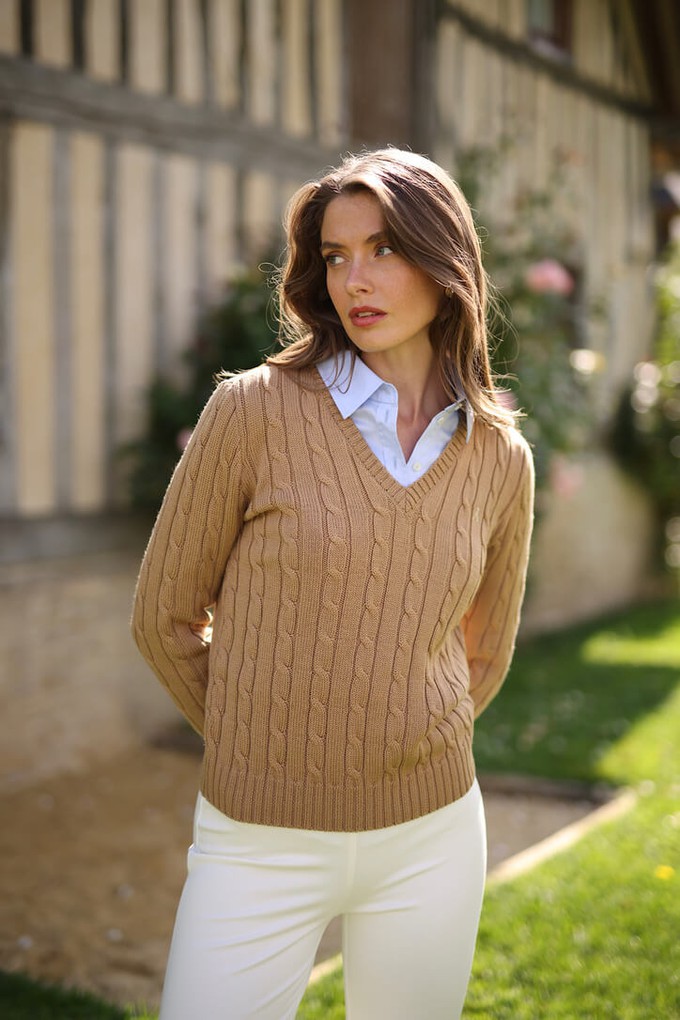 Christin Cable Knit Sweater from GAÂLA