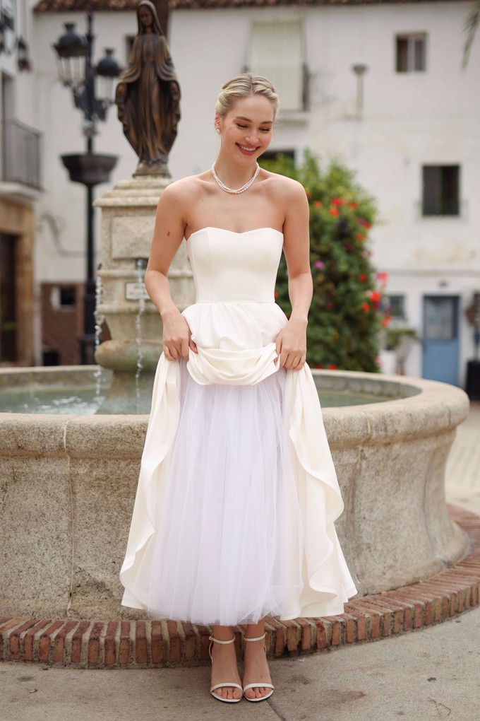 Annabeth Strapless Dress from GAÂLA