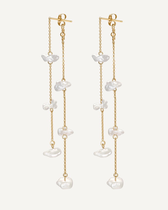 Safia Freshwater Pearl Earrings from GAÂLA