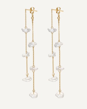 Safia Freshwater Pearl Earrings from GAÂLA