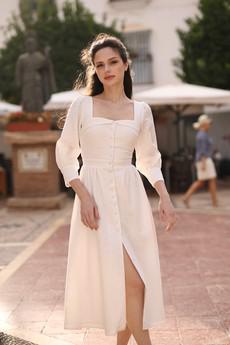 Esther Linen Dress via GAÂLA