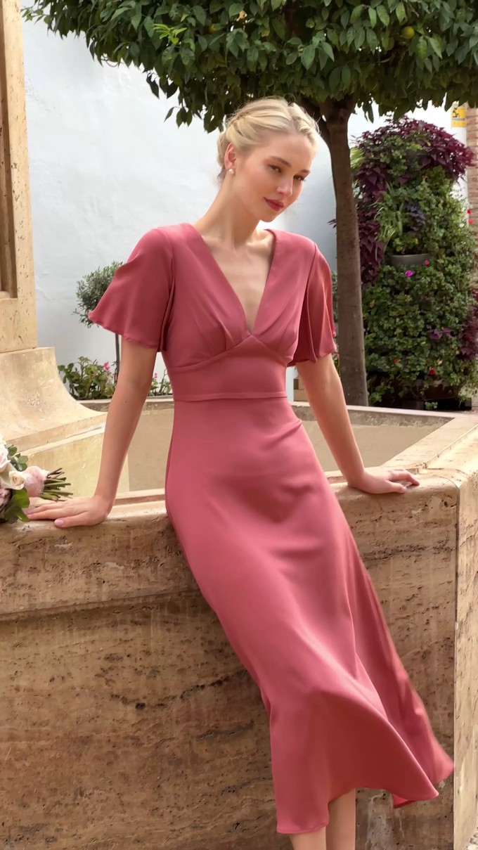 Coralie Silk Dress from GAÂLA