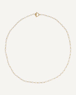 Audrey Pearl Station Necklace from GAÂLA