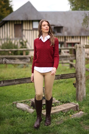 Christin Cable Knit Sweater from GAÂLA