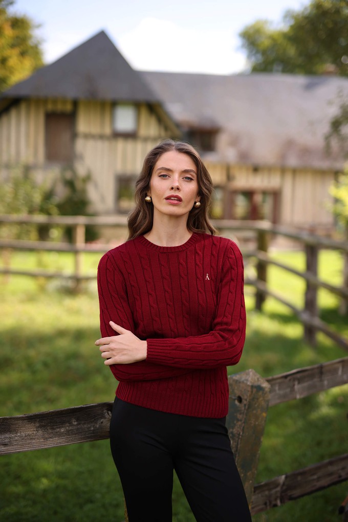 Christina Cable Knit Sweater from GAÂLA