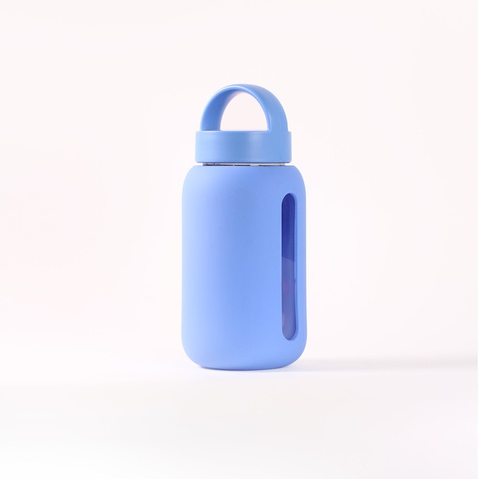 Glazen drinkfles | MINI BOTTLE | Cornflower from Glow - the store