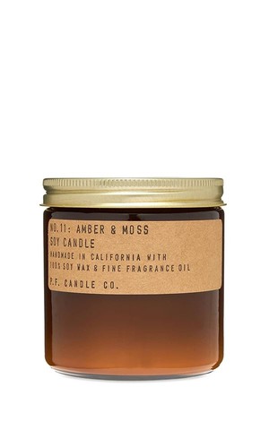 Candle No.11 Amber & Moss Large from Het Faire Oosten