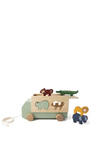 Animal Truck Wooden from Het Faire Oosten