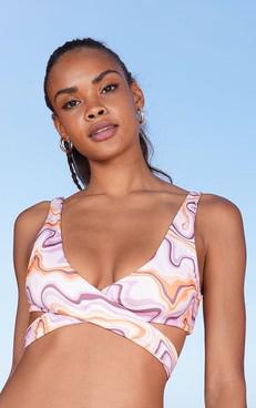 Bikini Top Purple Swirl via Het Faire Oosten