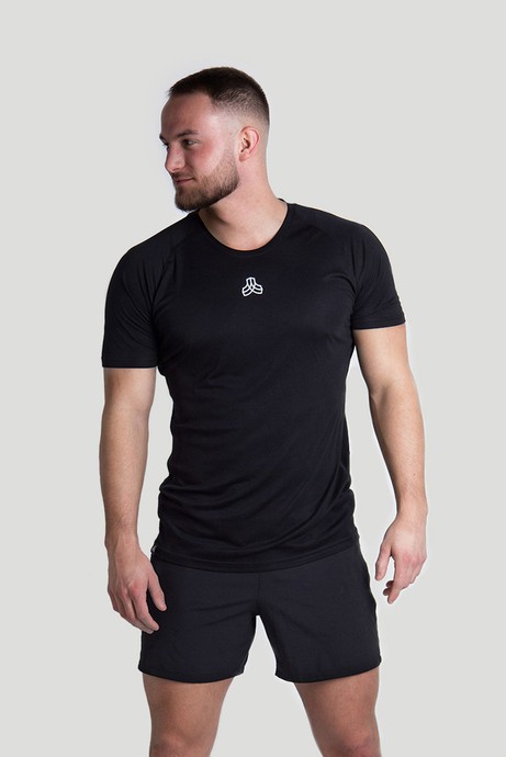 [PF32.Wood] T-Shirt - Black from Iron Roots