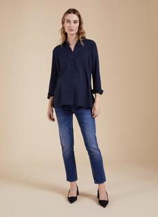 Over the Bump Organic Cotton Maternity Boyfriend Jeans via Isabella Oliver