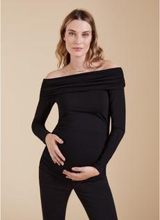 Philippa Maternity Top with LENZING™ ECOVERO™ via Isabella Oliver