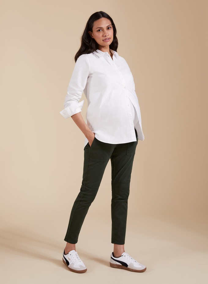 Finlay Organic Cotton Maternity Trousers from Isabella Oliver