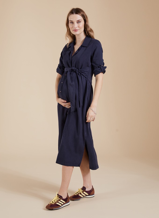 Kelsy Maternity Dress with TENCEL™ from Isabella Oliver