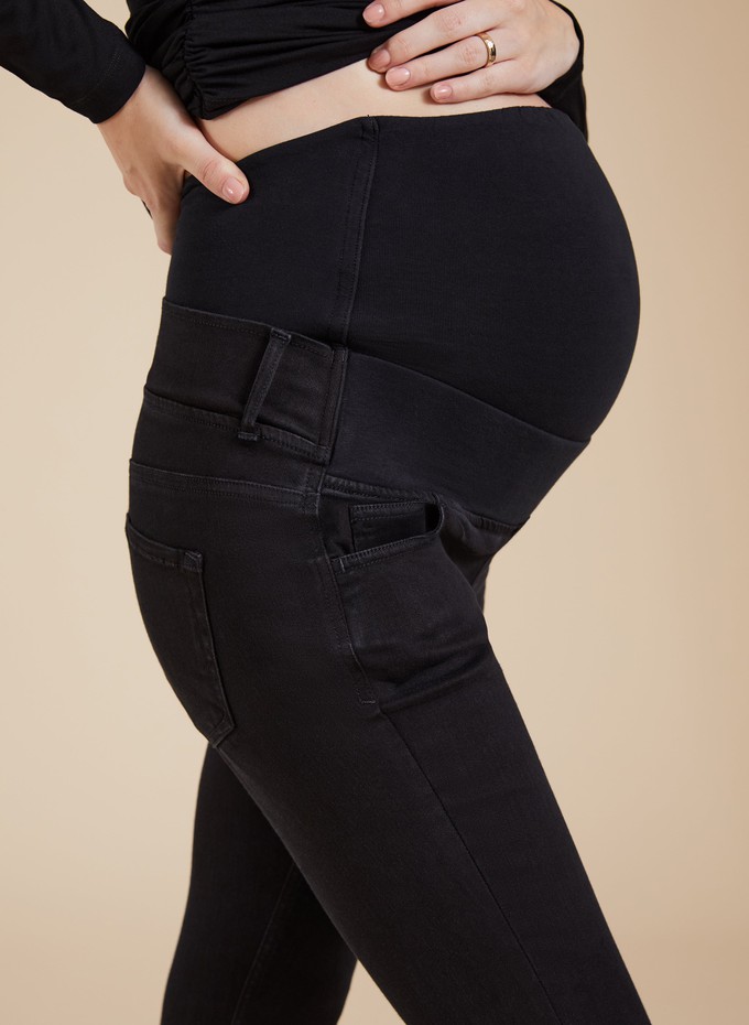 Stretch Organic Cotton Maternity Skinny Jeans from Isabella Oliver