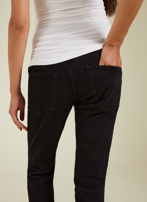 Over the Bump Organic Cotton Maternity Boyfriend Jeans from Isabella Oliver