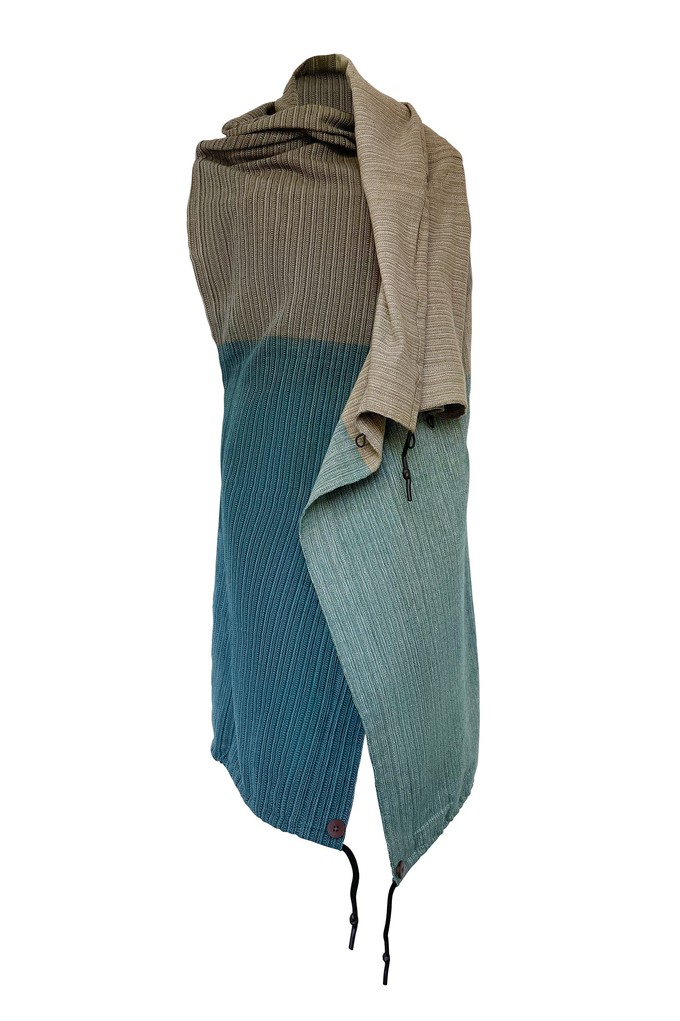 NEW! Cotton Cape Equal Teal from JULAHAS