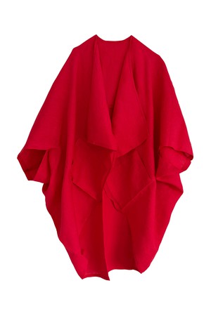 NEW! LINEN Kimono True Red from JULAHAS