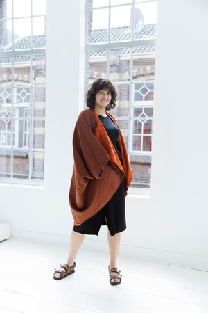 NEW! JIVA Cotton Kimono Earth from JULAHAS