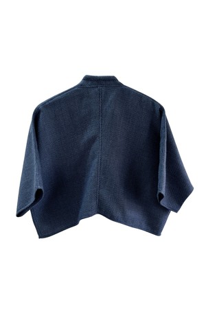 NEW! Wool Waterfall Bolero Blue Honeycomb from JULAHAS