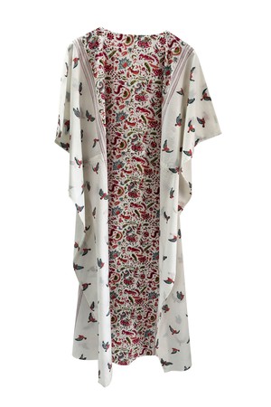 NEW! Cotton Kaftan Long Bird Red from JULAHAS