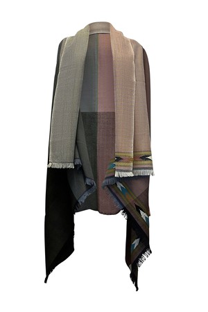 NEW! JULAHAS+ Light Wool Cape Fusion Dusty Pink from JULAHAS