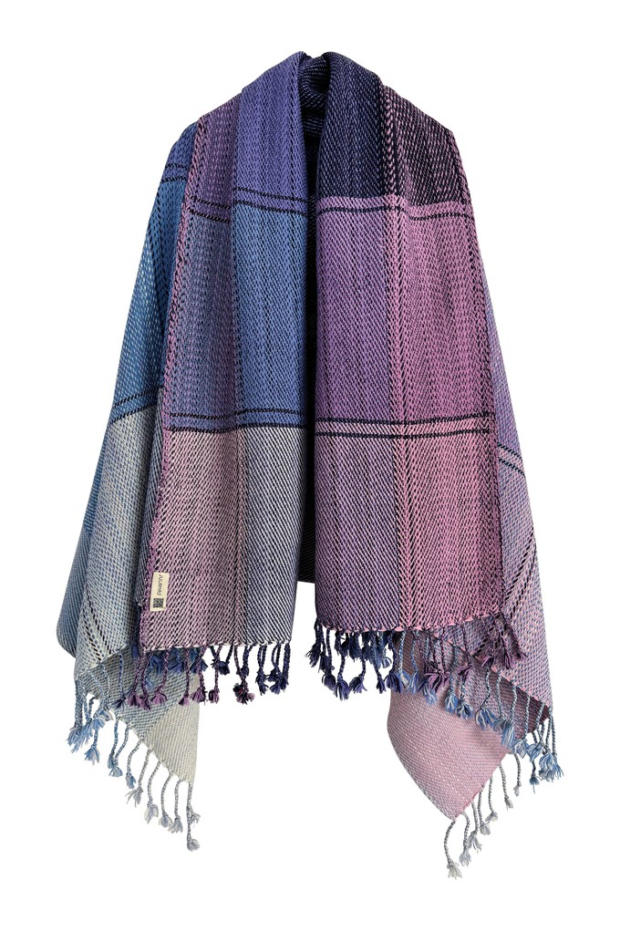 IMPERFECT Plus Size PLAID Wool Cape Serenity JULAHAS+ from JULAHAS