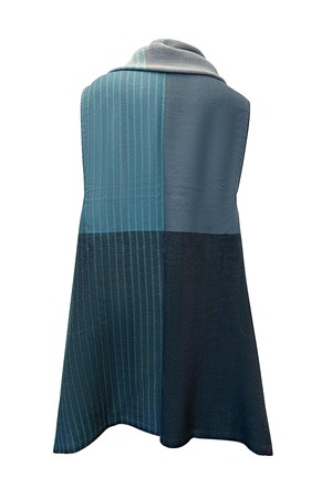 NEW! Light Wool Cape Fusion Teal from JULAHAS