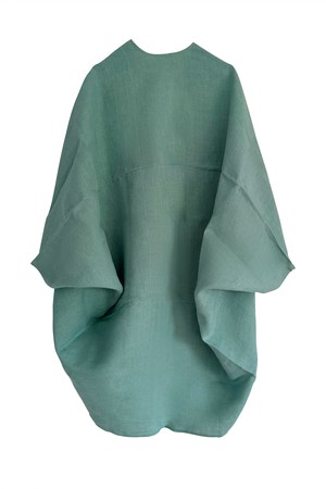 NEW! LINEN Kimono Spruce Green from JULAHAS