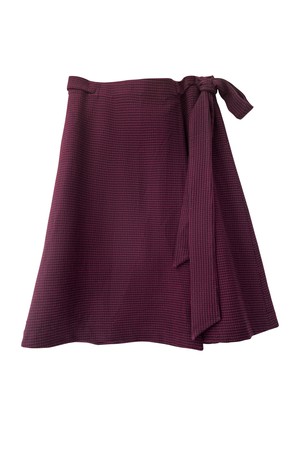 NEW! Wool Wrap Skirt Cocoon Maroon from JULAHAS